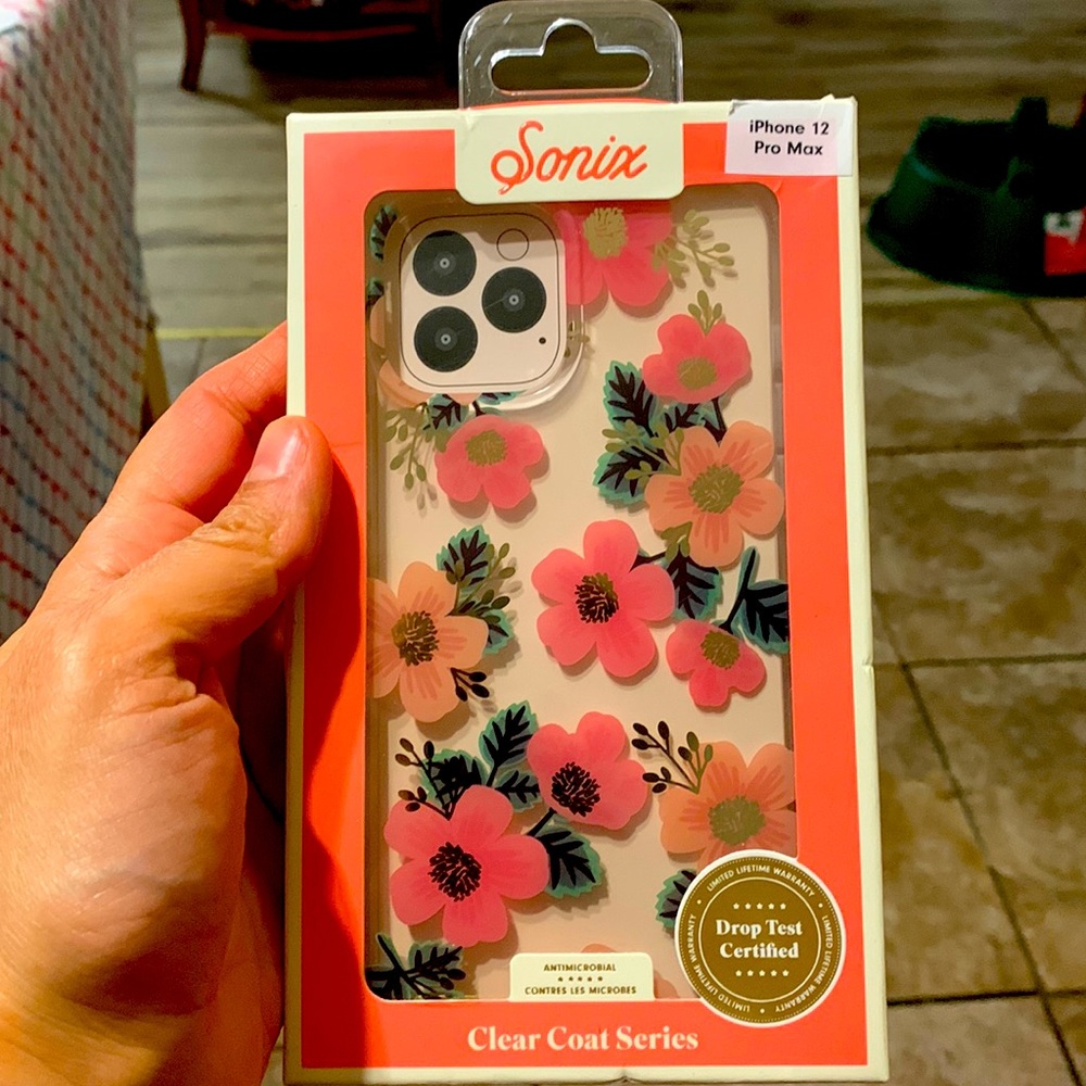 Sonix - Clear Coat Case for Apple iPhone 12 Pro Max - Southern Floral